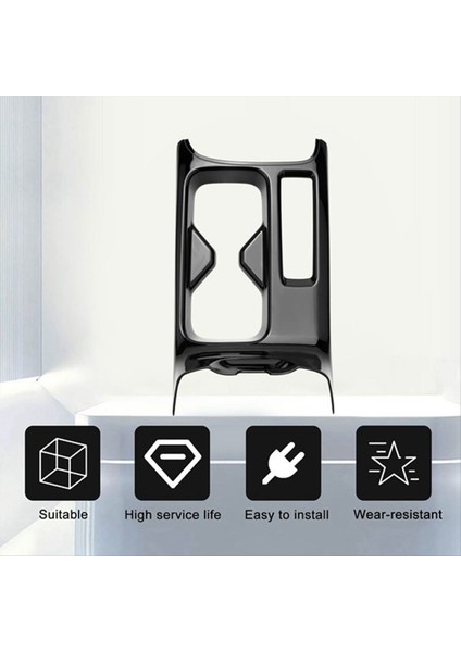 2pcs Araba Parlak Siyah Merkez Konsolu Su Kupası Tutucu Dekorasyon Kapağı Honda Hrv Hr-V Vezel 2021 2022 (Yurt Dışından)