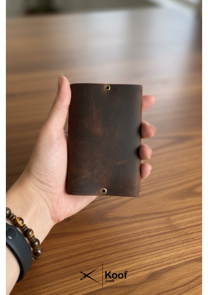 Skul El Yapımı Hakiki Deri Kartlık Cüzdan - Hediyelik El Yapımı Deri Kartlık Cüzdan modelleri