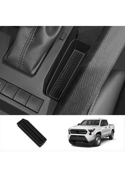 Toyota Tacoma 2024 Otomobil Iç Aksesuarları Için Araç Dişli Vardiya Saklama Kutusu Merkezi Konsol Yan Secutasyon Kutusu (Yurt Dışından) indirimleri
