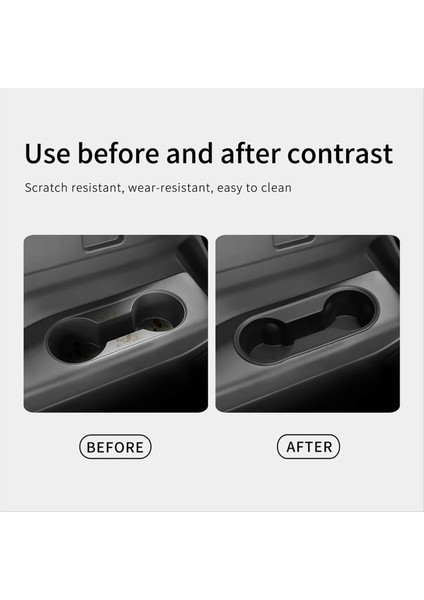 Araba Su Kupası Tutucu Üçüncü Sıra Içecek Kupası Tutucu Mazda Cx-80 CX80 2025 Aksesuarlar (Yurt Dışından) indirimleri