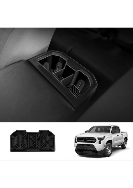 Toyota Tacoma 2024 Araç Iç Aksesuarları Için Araç Kol Resim Kutusu Arka Bardak Tutucu Saklama Kutusu (Yurt Dışından) indirimleri