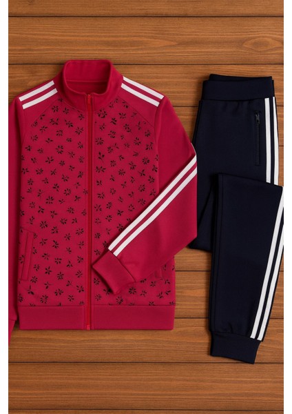 Kadın Fermuarlı Dalgıç Scuba Kumaş Yüksek Kaliteli Alt Üst Spor E