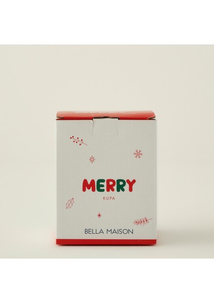 Merry Yılbaşı Stoneware Kupa (360 cc) fırsatları