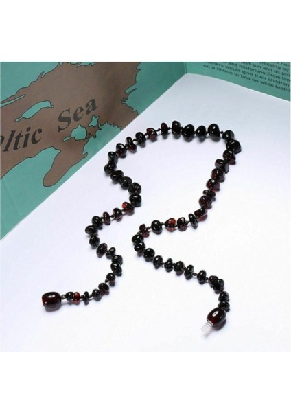 Siyah Içi Kızıl Sertifikalı Kız Erkek Bebek Kehribar Kolye fiyatları