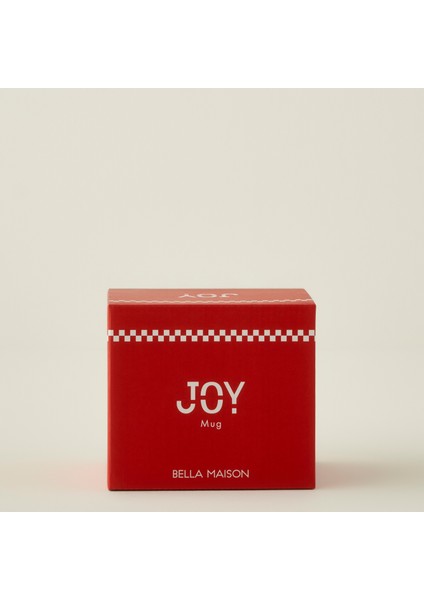 Joy Yılbaşı Stoneware Kupa Kırmızı (470 cc) fırsatları
