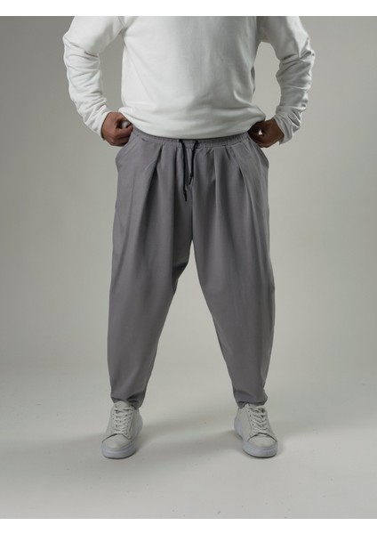 Erkek Gri Pileli Yarım Şalvar COC2576 fiyatları