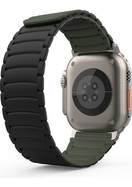 Apple Watch Ultra 3 49MM Softtouch Active Mıknatıslı Silikon Kordon Kayış fırsatları