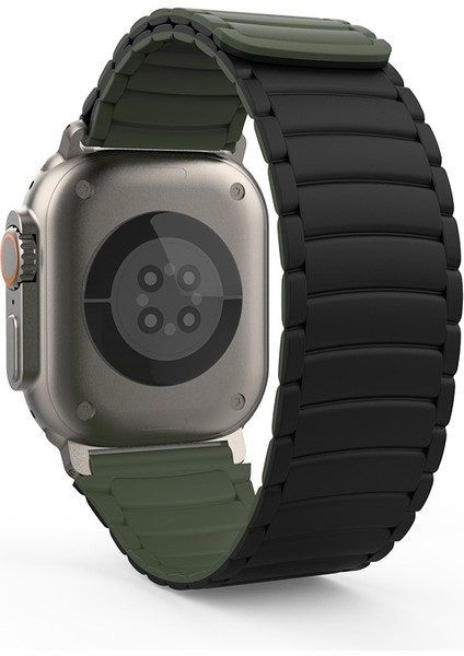 Apple Watch Ultra 3 49MM Softtouch Active Mıknatıslı Silikon Kordon Kayış