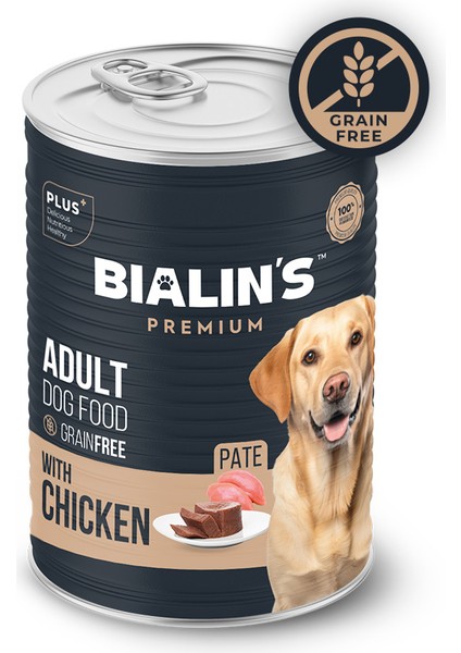 Süper Premium Pate Yetişkin Köpek Maması Tavuklu 400 Gram