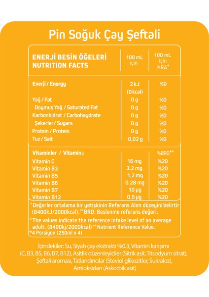 Soğuk Çay Deneme Paketi 6 Adet 1 Litre Ice Tea indirimleri