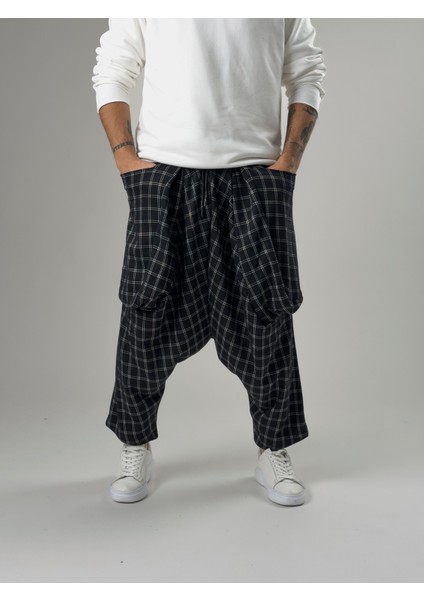 Erkek Ince Ekose Avangard Şalvar COC2572 fiyatları