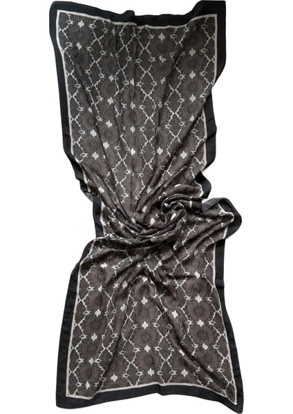 Siyah Bej Desenli Şal fırsatları