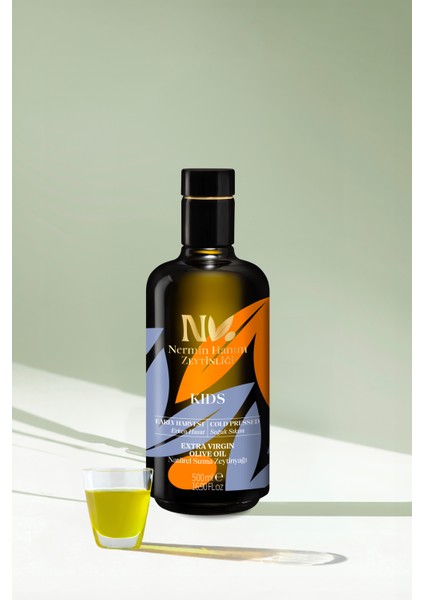 Kids - Erken Hasat Soğuk Sıkım Bebek Zeytinyağı R.(500ML)