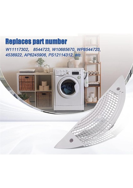 W11117302 Kurutma Makinesi Lint Filtre Izgarası, Whirlpool Için Kurutma Makinesi Hava Kanalı Izgarası (Yurt Dışından) indirimleri