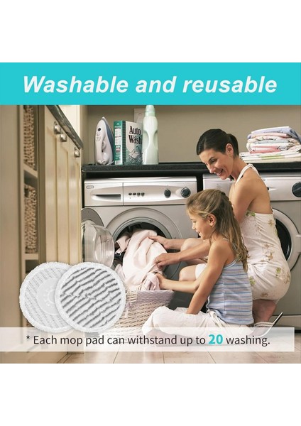 Shark S7001 S8001 S8201 S7201 Için 16 Adet Yedek Buharlı Paspas Pedi (Yurt Dışından) indirimleri