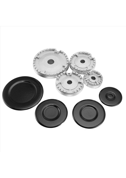 Sabaf Için Ocak Şapkası Seti, Ocak Kapağı, Fırın Gazlı Ocak Brülör Taç Alev Kapağı (Yurt Dışından) indirimleri