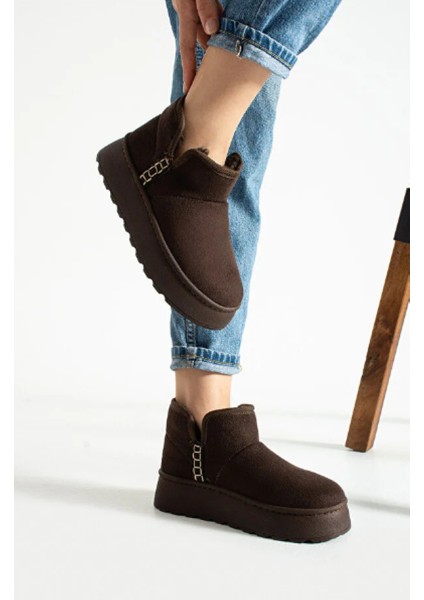 Kadın Kışlık Kaymaz Taban Peluş Astarlı Sıcak Tutan Rahat Ayakkabı Bot fiyatları