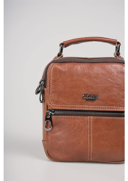 31604 Hakiki Deri Askılı Çanta