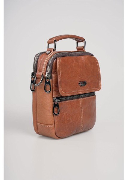 31604 Hakiki Deri Askılı Çanta