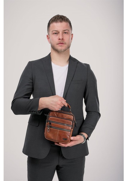 31603 Hakiki Deri Askılı Çanta