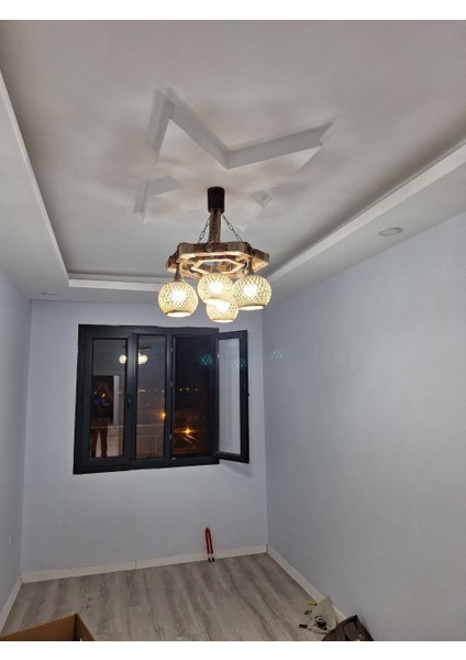 Ahşap Dekoratif Avize modelleri