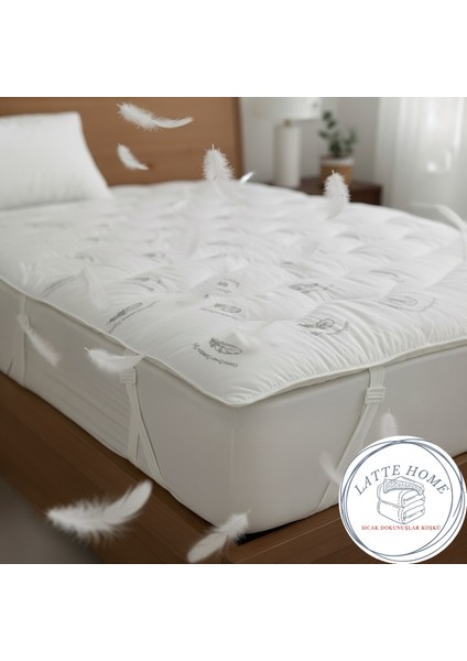 %100 Doğal Kaz Tüyü Mix Yatak Pedi – Premium Serisi | Lastikli – 90X190 / 100X200 / 120X200 / 140X200 / 150X200 / 160X200 / 180X200 – Ultra Konfor & Isı Dengesi fiyatları