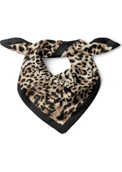 Leopar Desenli Fular