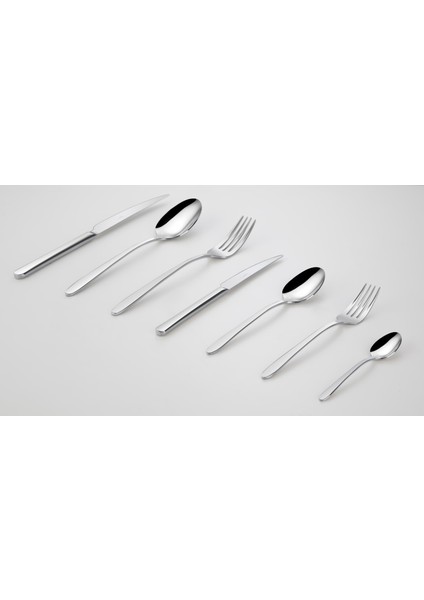 Vega 84 Parça 12 Kişilik 304 Kalite Çatal Kaşık Bıçak Takımı