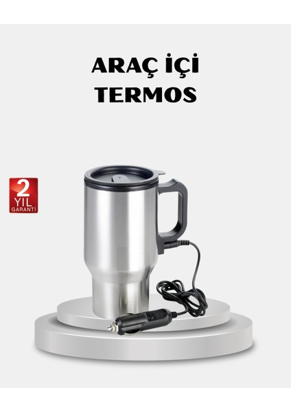 Çakmak Girişli Isıtıcı Termos Bardak Düşük Tüketimli - FEİ7991-2518