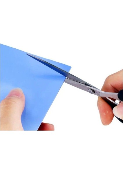 0.5mm 10X10CM Chipset Soğutucu Termal Pad Ped - Çift Taraflı Yapışkanlı - Mavi - 3.6W/M.K modelleri