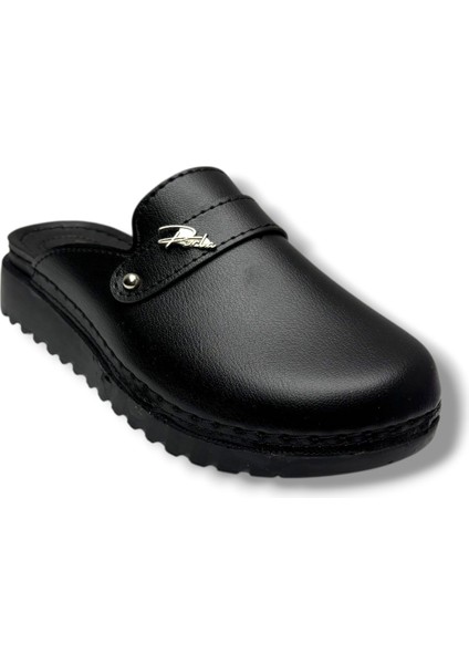 3100-26 Deri Ultra Soft Anatomik Sabo Kadın Terlik