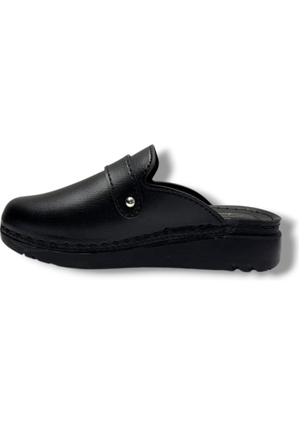 3100-26 Deri Ultra Soft Anatomik Sabo Kadın Terlik modelleri