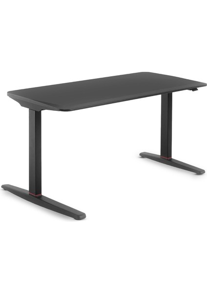 U-Do Sit&stand Yükseklik Ayarlı Kumandalı Çalışma Masası - Hdf Toz Boya Siyah