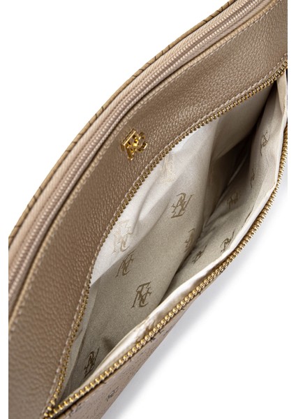 Kadın Suni Deri Altın Desen Clutch Çanta 743 2337 Bn Cnt SK25-26 Altın Gfrj modelleri