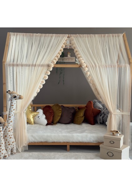 Bal Köpüğü Çift Perdeli Montessori Yatak Cibinliği fiyatları