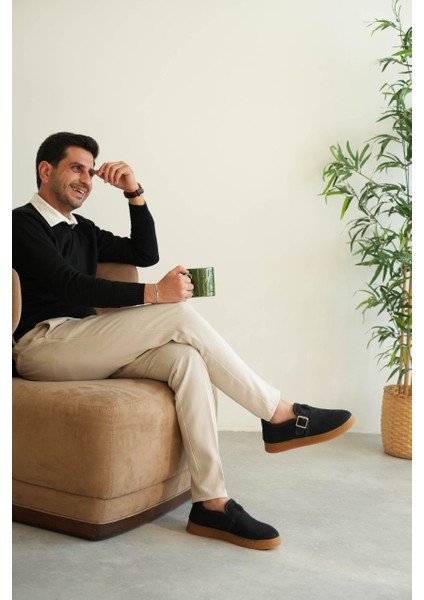 Kb-Kx1 Kuback Lacivert Kahve Taban Kürklü Günlük Erkek Ayakkabı fiyatları