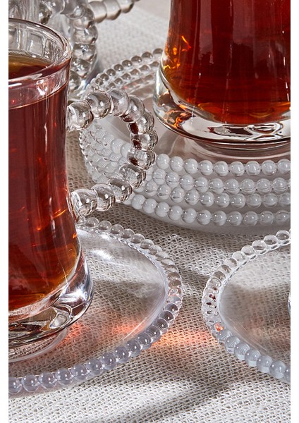 Perotti pearl 12 Parça 6 Kişilik Çay Bardağı Seti 180 ml