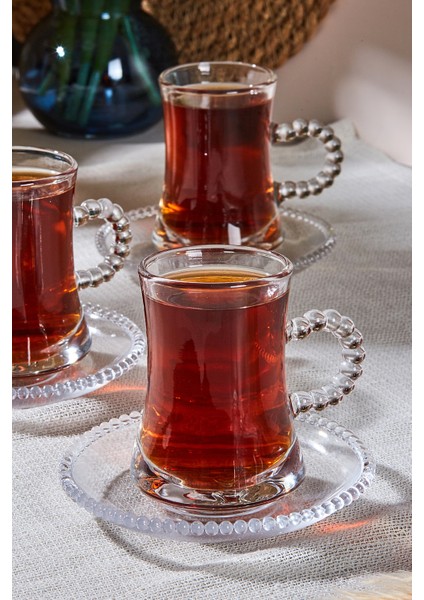 Perotti pearl 12 Parça 6 Kişilik Çay Bardağı Seti 180 ml