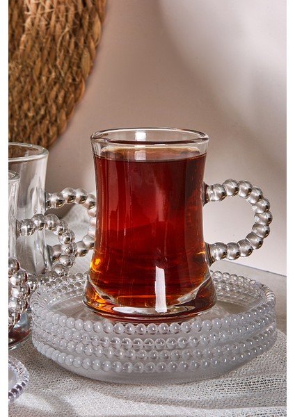 Perotti pearl 12 Parça 6 Kişilik Çay Bardağı Seti 180 ml