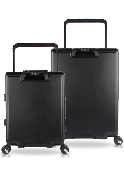 Luna Pc Policarbon 2'li Valiz Seti (Kabin ve Orta) Siyah fiyatları