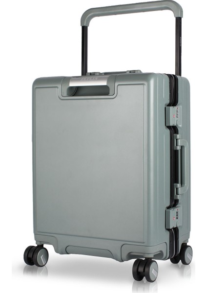 Luna Pc Policarbon Kabin Boy Valiz Kuvars Gri