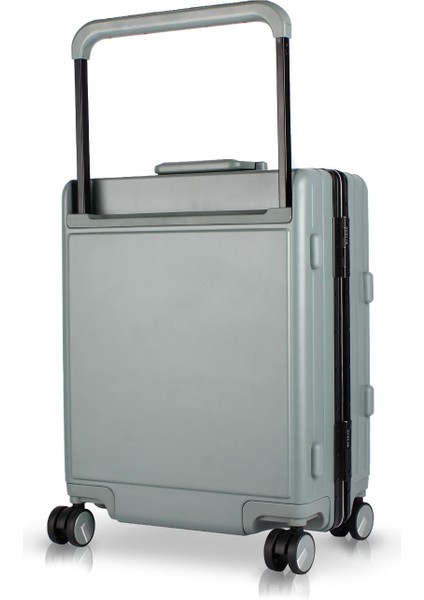 Luna Pc Policarbon Kabin Boy Valiz Kuvars Gri modelleri