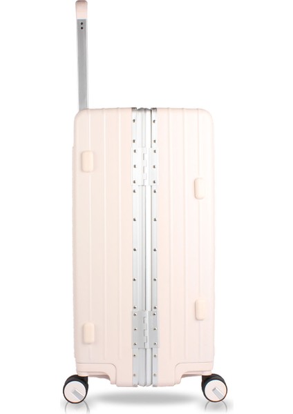 Luna Pc Policarbon Orta Boy Valiz Pembe