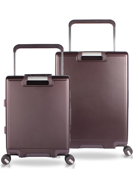 Luna Pc Policarbon 2'li Valiz Seti (Kabin ve Orta) Mor fiyatları