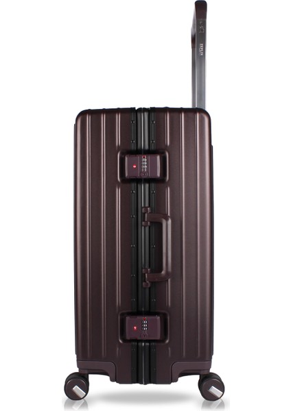 Luna Pc Policarbon 2'li Valiz Seti (Kabin ve Orta) Mor indirimleri