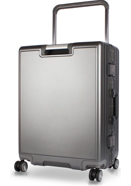 Luna Pc Policarbon Orta Boy Valiz Antrasit