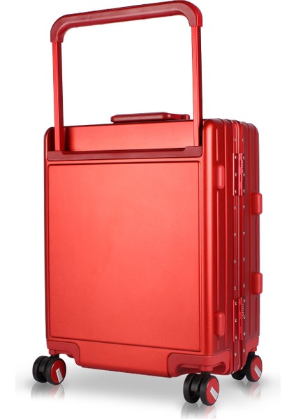 Luna Pc Policarbon Kabin Boy Valiz Kırmızı modelleri