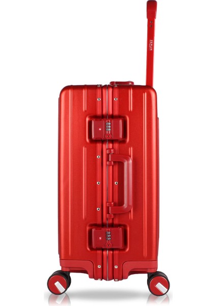 Luna Pc Policarbon Kabin Boy Valiz Kırmızı indirimleri