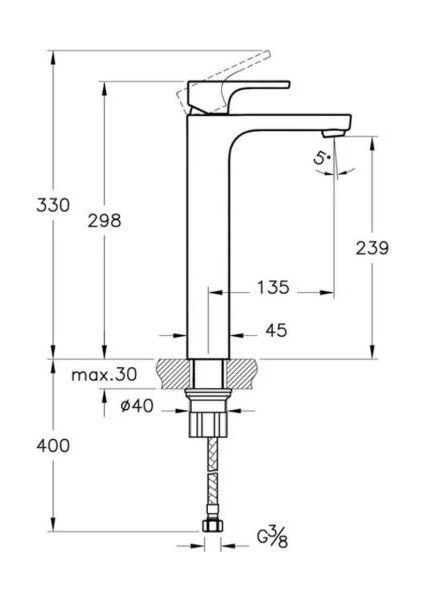 Sento A42514 Lavabo Bataryası, Yüksek modelleri