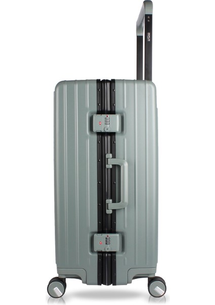 Luna Pc Policarbon 2'li Valiz Seti (Kabin ve Orta) Kuvars Gri indirimleri